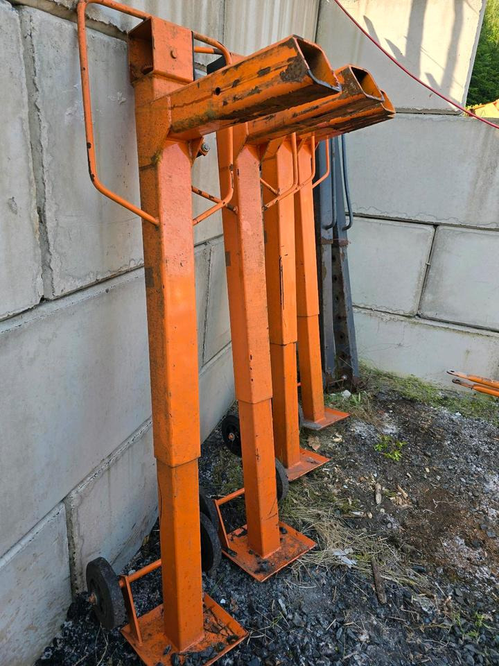 4x Stützen für Salzstreuer Container Wohnkabine Schmidt Epoke Gmeiner Salzsilo Streuautomat Winterdienst - Sand-/ Saltspridare: bild 3 4x Stützen für Salzstreuer Container Wohnkabine Schmidt Epoke Gmeiner Salzsilo Streuautomat Winterdienst - Sand-/ Saltspridare: bild 3