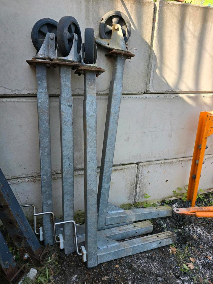 4x Stützen für Salzstreuer Container Wohnkabine Schmidt Epoke Gmeiner Salzsilo Streuautomat Winterdienst - Sand-/ Saltspridare: bild 2 4x Stützen für Salzstreuer Container Wohnkabine Schmidt Epoke Gmeiner Salzsilo Streuautomat Winterdienst - Sand-/ Saltspridare: bild 2