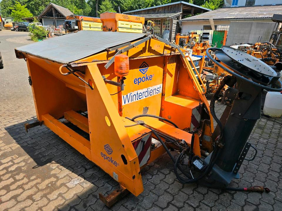 Epoke SH3101 Salzstreuer 1,6m3 Salzsilo passend für Fendt Xylon JCB Fasttrac Multicar Unimog Winterdienst Aufbaustreuer Streuautomat Schmidt Küpper-Weisser - Sand-/ Saltspridare: bild 1 Epoke SH3101 Salzstreuer 1,6m3 Salzsilo passend für Fendt Xylon JCB Fasttrac Multicar Unimog Winterdienst Aufbaustreuer Streuautomat Schmidt Küpper-Weisser - Sand-/ Saltspridare: bild 1