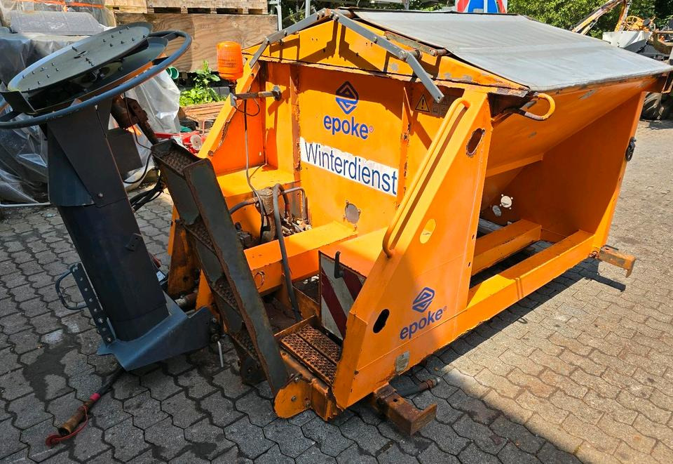 Epoke SH3101 Salzstreuer 1,6m3 Salzsilo passend für Fendt Xylon JCB Fasttrac Multicar Unimog Winterdienst Aufbaustreuer Streuautomat Schmidt Küpper-Weisser - Sand-/ Saltspridare: bild 2 Epoke SH3101 Salzstreuer 1,6m3 Salzsilo passend für Fendt Xylon JCB Fasttrac Multicar Unimog Winterdienst Aufbaustreuer Streuautomat Schmidt Küpper-Weisser - Sand-/ Saltspridare: bild 2