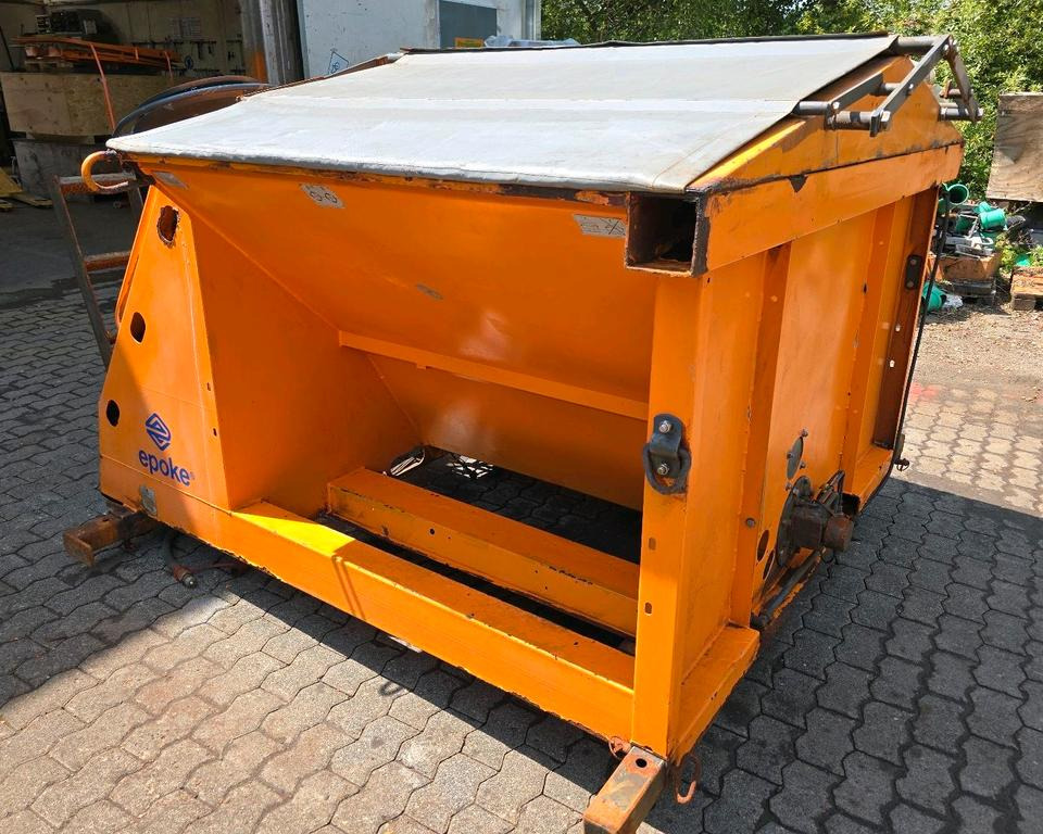 Epoke SH3101 Salzstreuer 1,6m3 Salzsilo passend für Fendt Xylon JCB Fasttrac Multicar Unimog Winterdienst Aufbaustreuer Streuautomat Schmidt Küpper-Weisser - Sand-/ Saltspridare: bild 3 Epoke SH3101 Salzstreuer 1,6m3 Salzsilo passend für Fendt Xylon JCB Fasttrac Multicar Unimog Winterdienst Aufbaustreuer Streuautomat Schmidt Küpper-Weisser - Sand-/ Saltspridare: bild 3