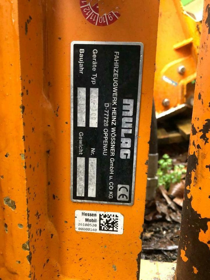 Mulag MRK 300 Randstreifenmäher Böschungsmulcher Mähausleger MKM - Bom: bild 5 Mulag MRK 300 Randstreifenmäher Böschungsmulcher Mähausleger MKM - Bom: bild 5