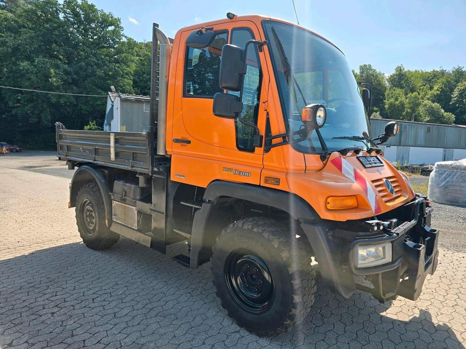 Plogbil Unimog 405/10 U300 Bluetec 5 Mercedes-Benz U 300  UGE UGN mit Jotha Absetzkipper combi con 4518 Absetzer: bild 7