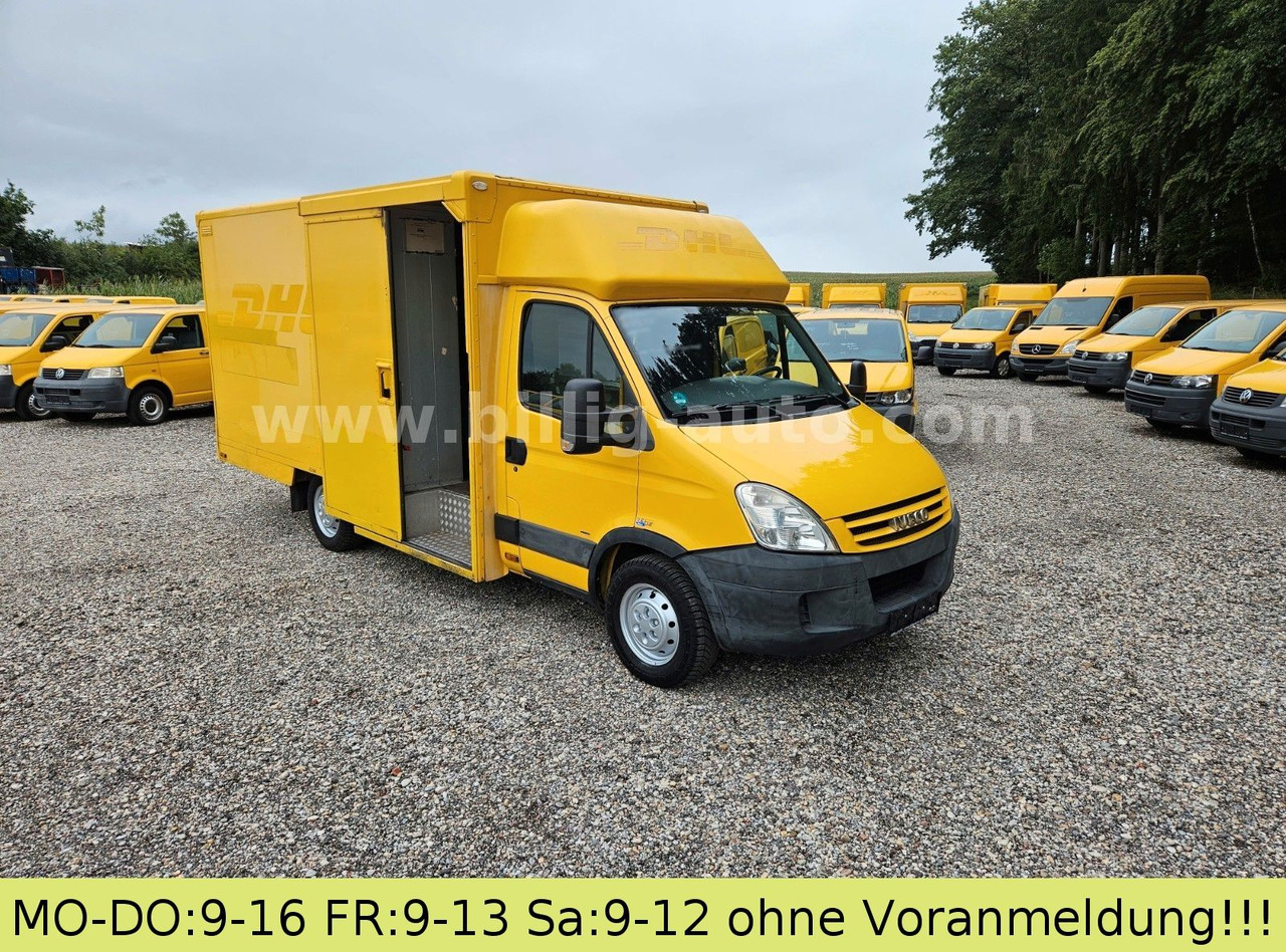 Iveco Daily 1.Hd Koffer Regale Integralkoffer DHL POST - Volymskåp: bild 1 Iveco Daily 1.Hd Koffer Regale Integralkoffer DHL POST - Volymskåp: bild 1