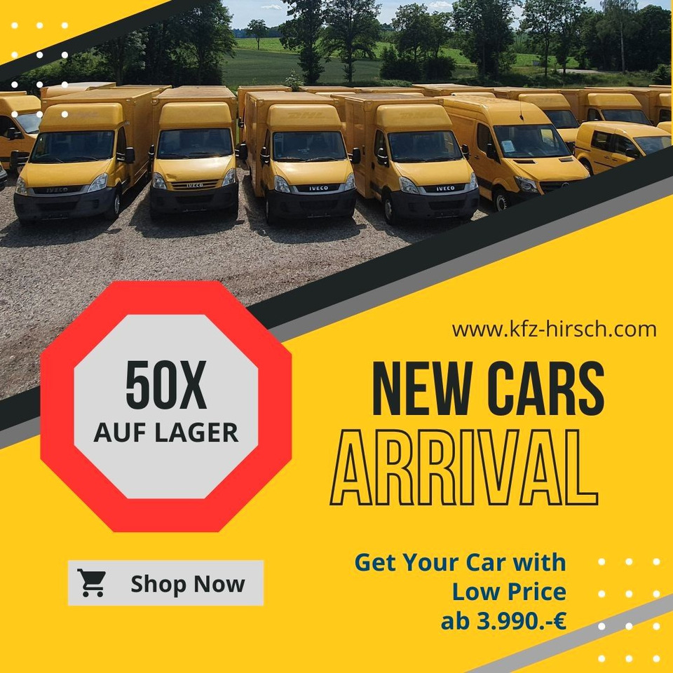 Iveco Daily Koffer Kasten Automatik Luftfederung - Volymskåp: bild 2 Iveco Daily Koffer Kasten Automatik Luftfederung - Volymskåp: bild 2