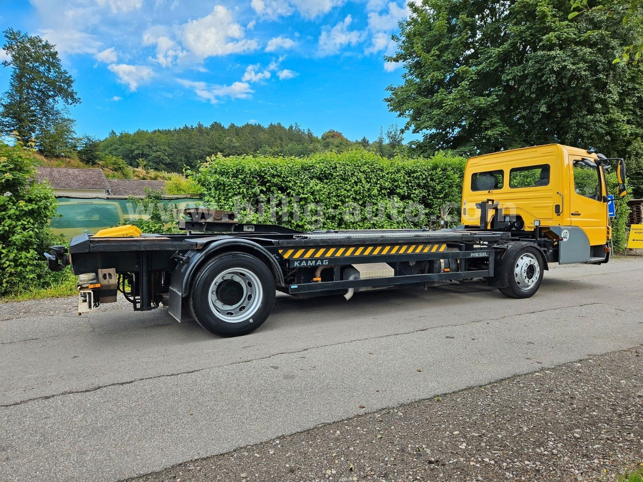 Mercedes-Benz Kamag * WBH 25 * Wiesel * Umsetzer * Sattelkupp. - Chassi lastbil: bild 4 Mercedes-Benz Kamag * WBH 25 * Wiesel * Umsetzer * Sattelkupp. - Chassi lastbil: bild 4