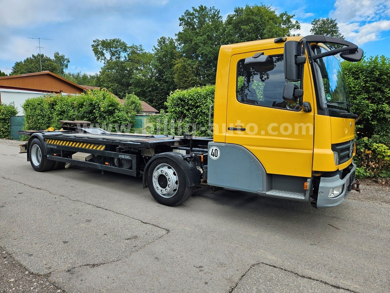 Mercedes-Benz Kamag * WBH 25 * Wiesel * Umsetzer * Sattelkupp. - Chassi lastbil: bild 3 Mercedes-Benz Kamag * WBH 25 * Wiesel * Umsetzer * Sattelkupp. - Chassi lastbil: bild 3