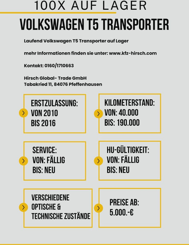 Volkswagen T5 Transporter 2.0TDI EU5*2xSchiebetüre*1.Hand* - Persontransport: bild 4 Volkswagen T5 Transporter 2.0TDI EU5*2xSchiebetüre*1.Hand* - Persontransport: bild 4