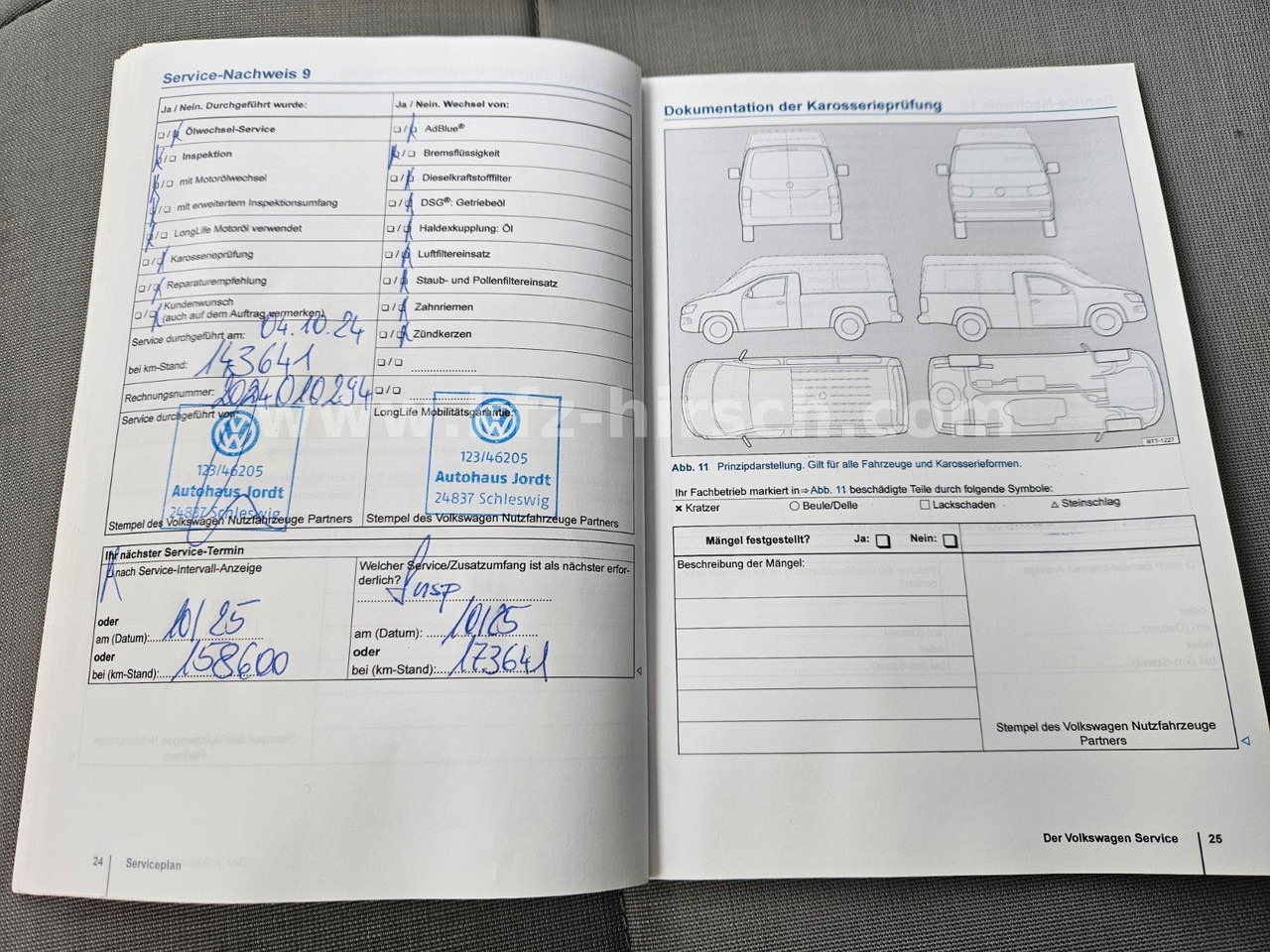 Skåpbil Volkswagen T6 Transporter 2.0TDI 2xSchiebetüre Werkstattgf.: bild 12