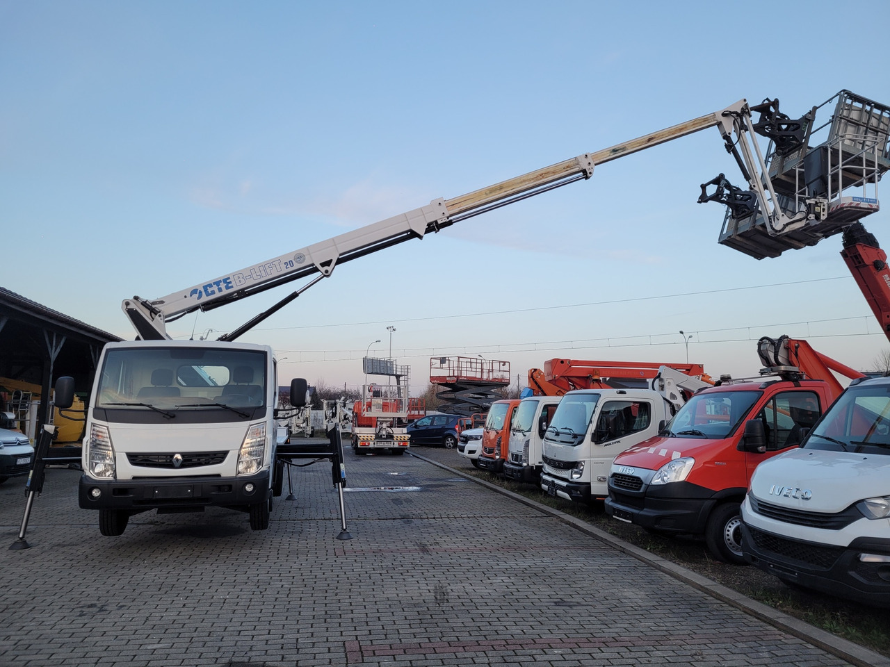 Billift Renault Maxity podnośnik koszowy zwyżka 20 m CTE B-lift 20 JHV: bild 9