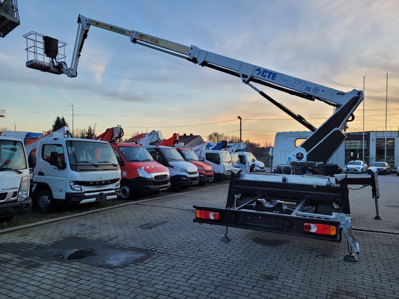 Billift Renault Maxity podnośnik koszowy zwyżka 20 m CTE B-lift 20 JHV: bild 10