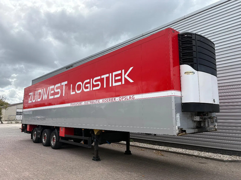 Schmitz Cargobull SKO 24 / SAV ASSEN / DHOLLANDIA 3000 kg / CARRIER MAXIMA 1300 / 1x stuuras / APK - TUV SEPTEMBER 2026 / - Kyl/ Frys semitrailer: bild 1 Schmitz Cargobull SKO 24 / SAV ASSEN / DHOLLANDIA 3000 kg / CARRIER MAXIMA 1300 / 1x stuuras / APK - TUV SEPTEMBER 2026 / - Kyl/ Frys semitrailer: bild 1