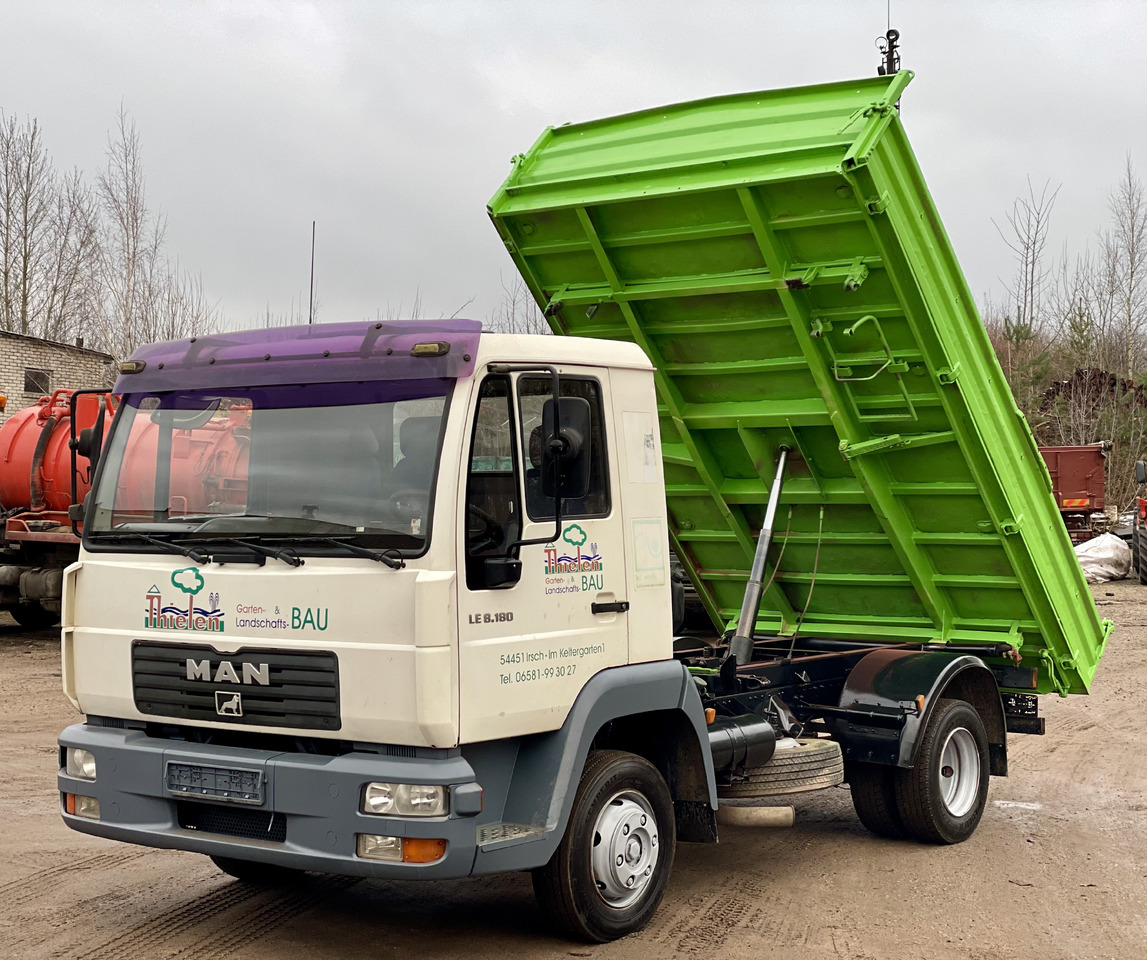 MAN LE - Tippbil lastbil: bild 1 MAN LE - Tippbil lastbil: bild 1