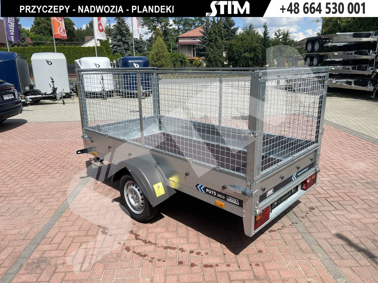 Lorries PU75-2613 uchylna + nadstawka - Bilsläp: bild 5 Lorries PU75-2613 uchylna + nadstawka - Bilsläp: bild 5