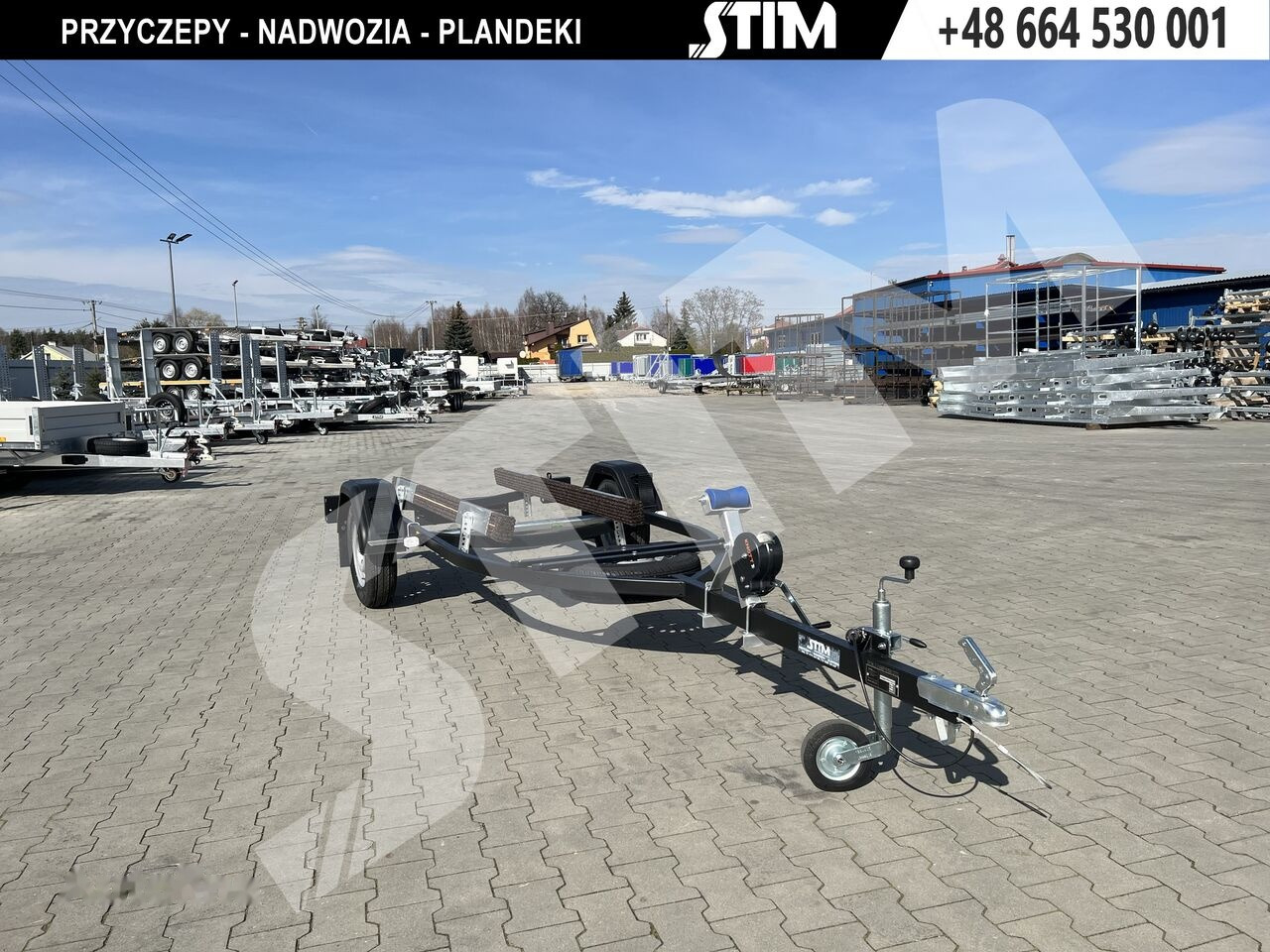 Stim L11-SW/075M Przyczepa lekka do przewozu skutera wodnego - Båttrailer: bild 2 Stim L11-SW/075M Przyczepa lekka do przewozu skutera wodnego - Båttrailer: bild 2