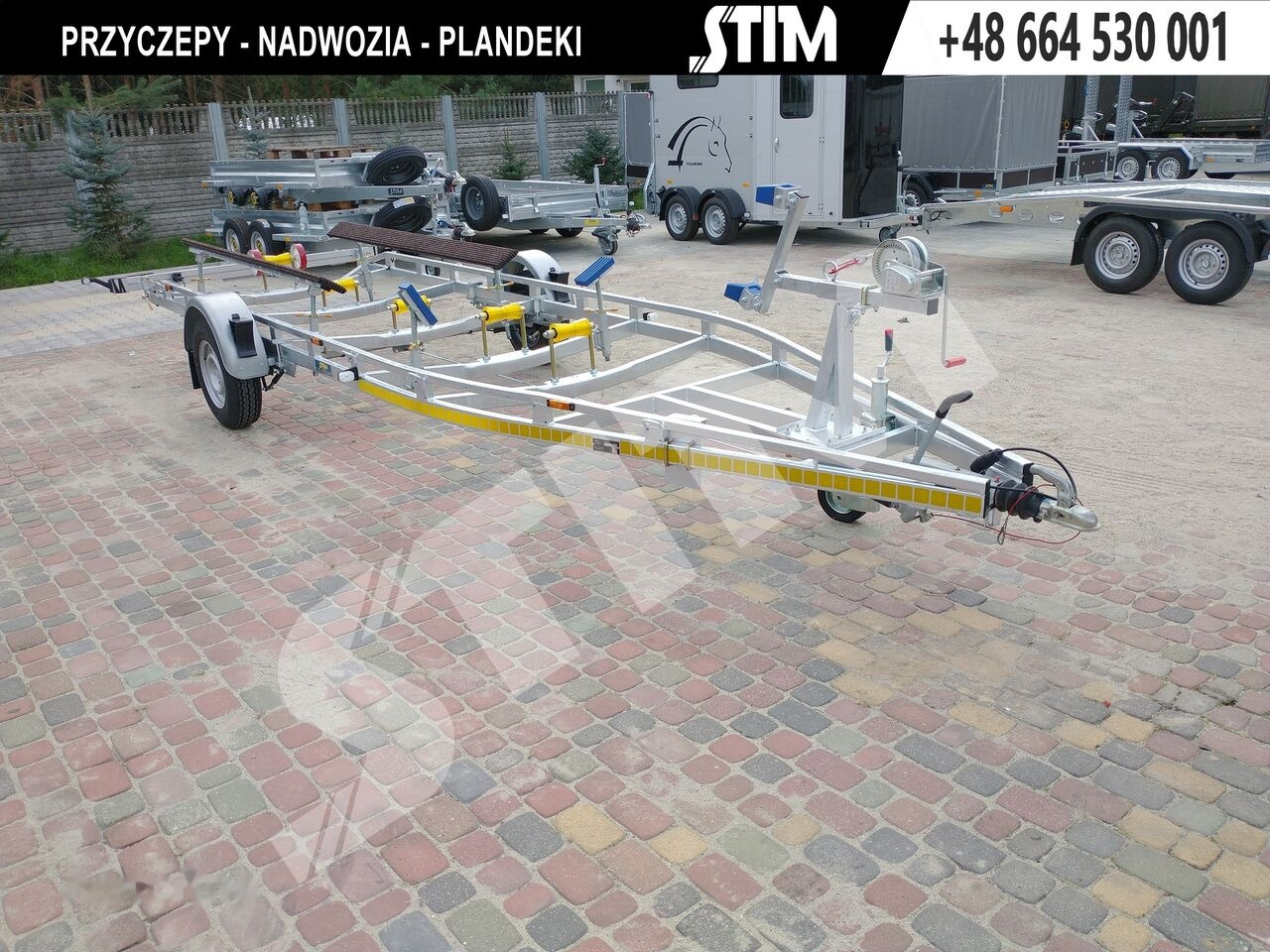 Stim L21/PŁ-ST/65-18 - Båttrailer: bild 1 Stim L21/PŁ-ST/65-18 - Båttrailer: bild 1