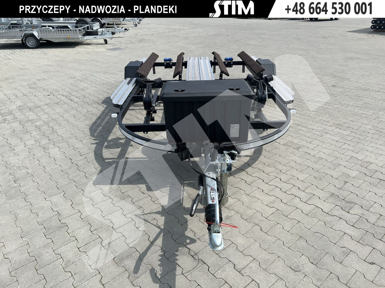 Ny Båttrailer Stim L21-SWQ/1300 vr. B 2x skuter lub 2 x quad lub skuter i quad: bild 9