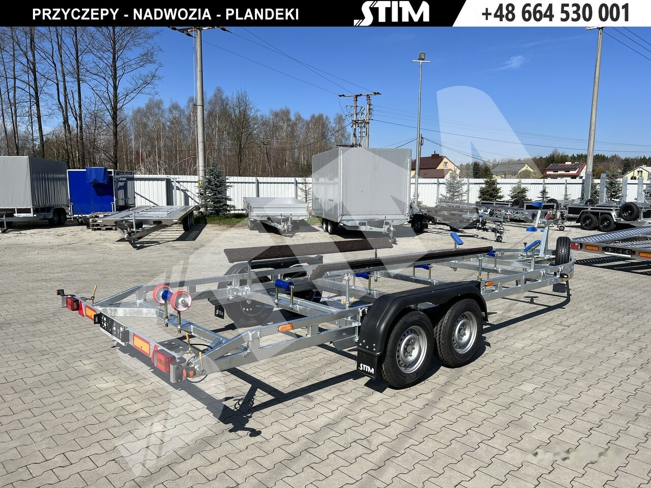 Stim L22/PŁ-PH/75-27 DALPOL - PHOBOS 25 - Båttrailer: bild 3 Stim L22/PŁ-PH/75-27 DALPOL - PHOBOS 25 - Båttrailer: bild 3