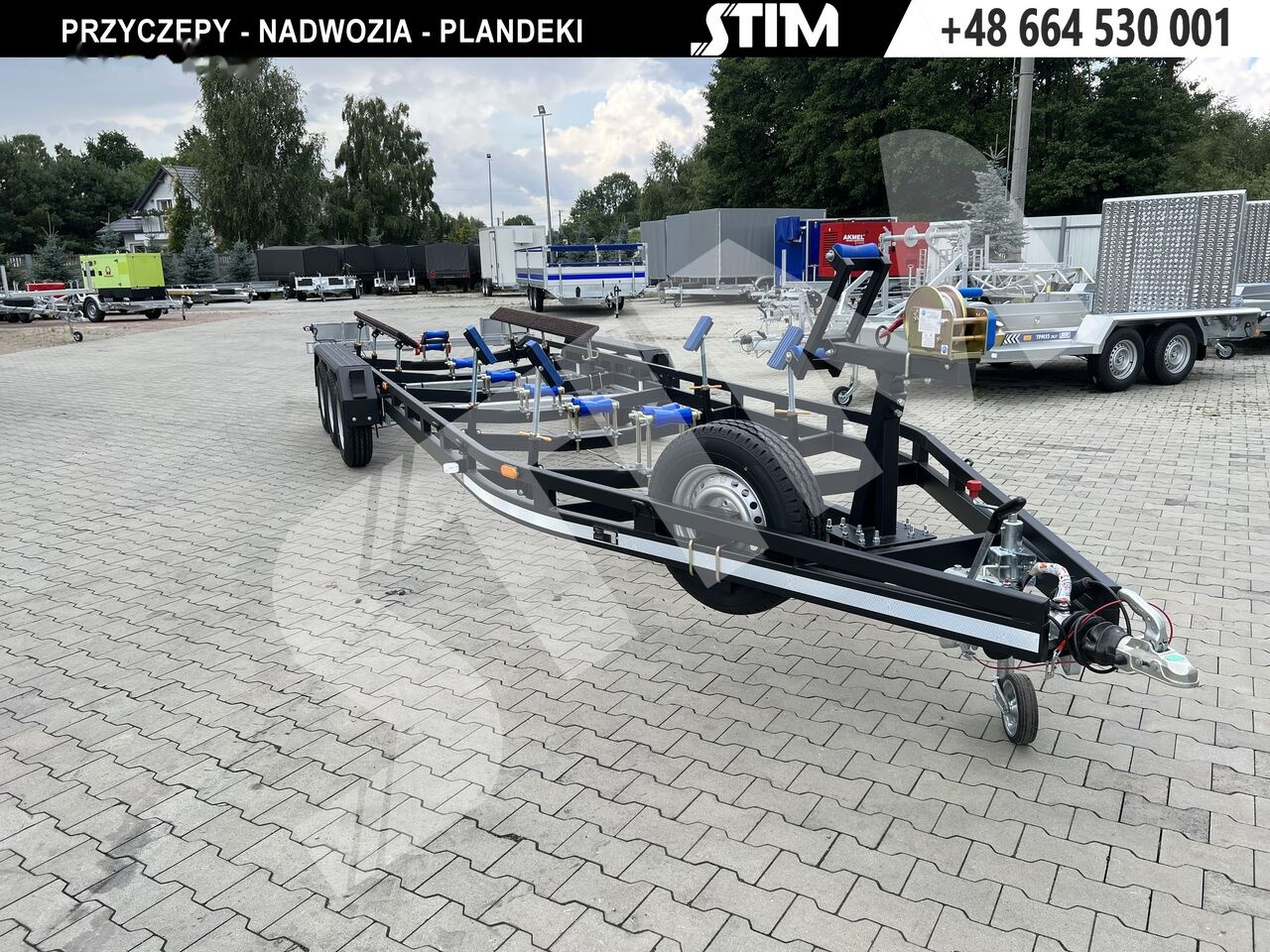 Stim L23/PŁ-ST/88-35 SCARAB - Båttrailer: bild 5 Stim L23/PŁ-ST/88-35 SCARAB - Båttrailer: bild 5