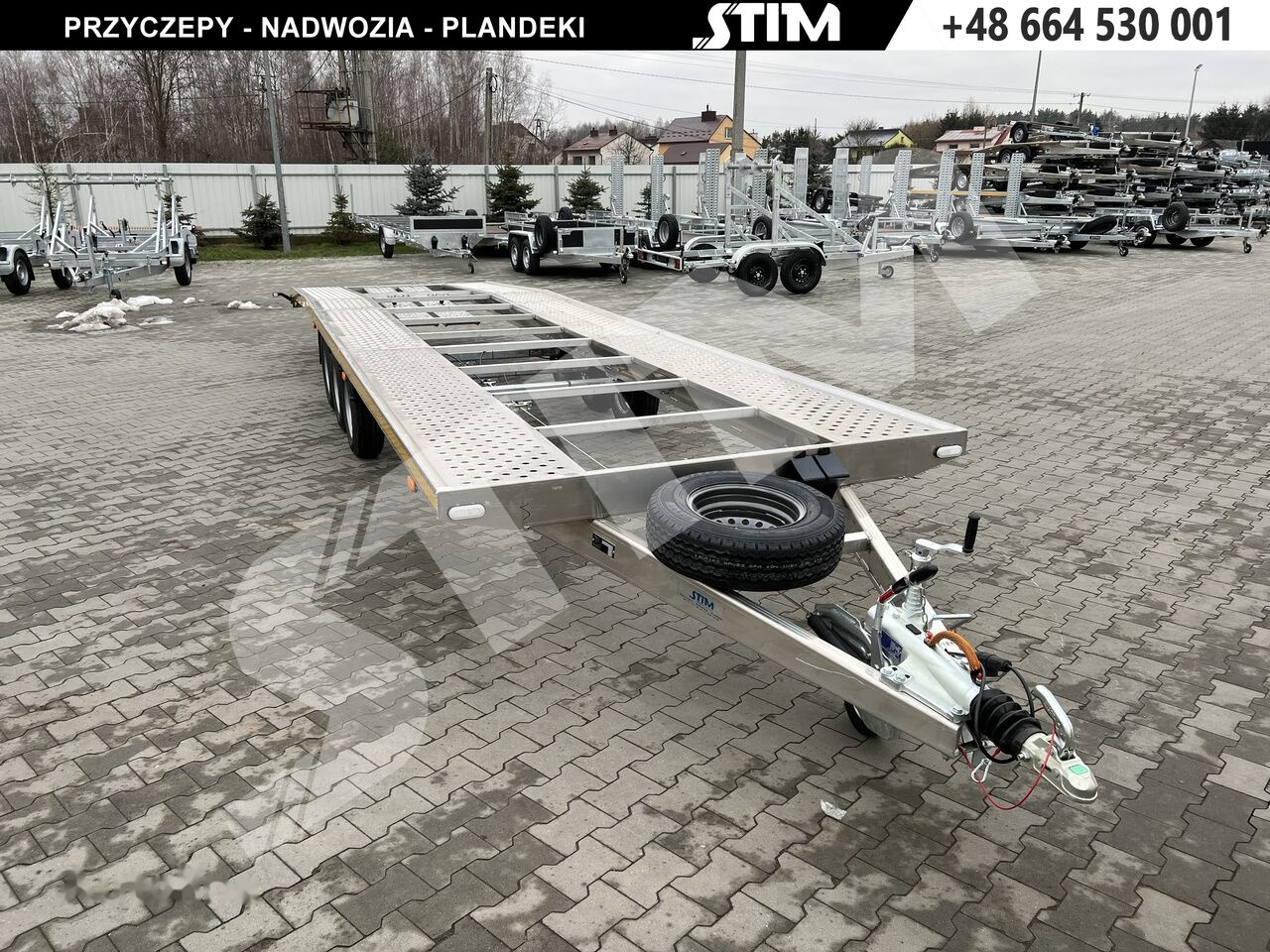 Stim L23/PP-TS/85-35A - Biltransportsläp: bild 1 Stim L23/PP-TS/85-35A - Biltransportsläp: bild 1