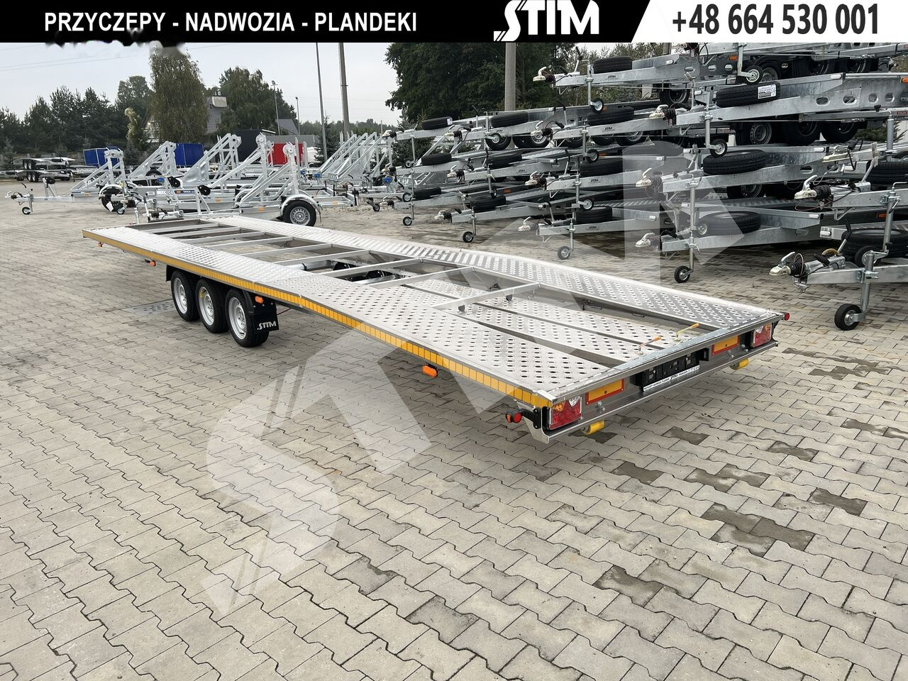 Stim L23/PP-TS/85-35AL - 195/50R13C - Biltransportsläp: bild 3 Stim L23/PP-TS/85-35AL - 195/50R13C - Biltransportsläp: bild 3