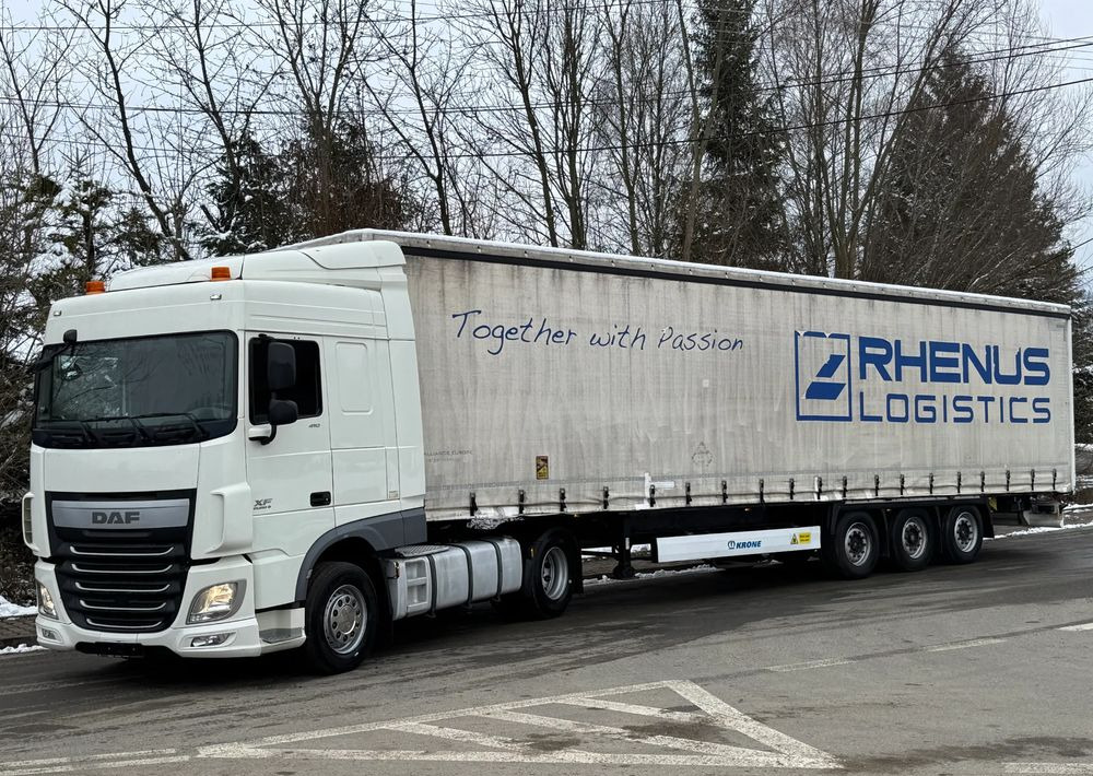 DAF * Zestaw * DAF 106 Euro 6 + Naczepa Krone * Bardzo Dobry Stan - Dragbil, Kapelltrailer: bild 1 DAF * Zestaw * DAF 106 Euro 6 + Naczepa Krone * Bardzo Dobry Stan - Dragbil, Kapelltrailer: bild 1