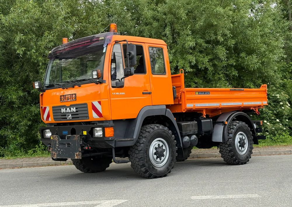 MAN * MAN 10-220 * Kiper Wywrotka Meiller * 4x4 * Zimowe Utrzymanie * Unimog * - Tippbil lastbil: bild 2 MAN * MAN 10-220 * Kiper Wywrotka Meiller * 4x4 * Zimowe Utrzymanie * Unimog * - Tippbil lastbil: bild 2