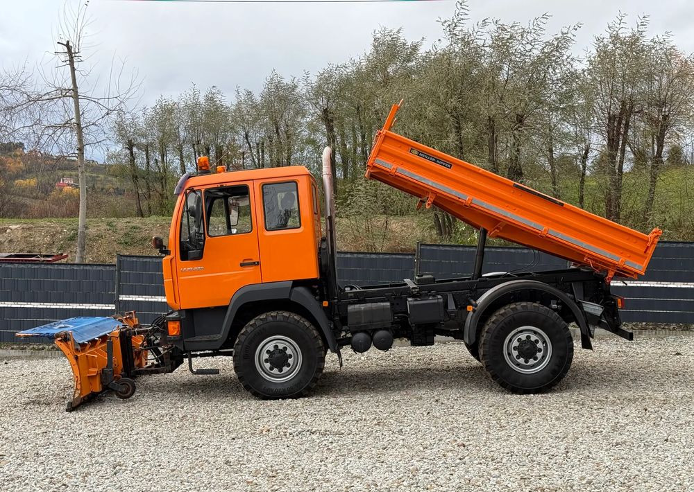 Tippbil lastbil MAN * MAN 10-220 * Pług * Kiper Wywrotka Meiller * 4x4 * Zimowe Utrzymanie * Unimog *: bild 14