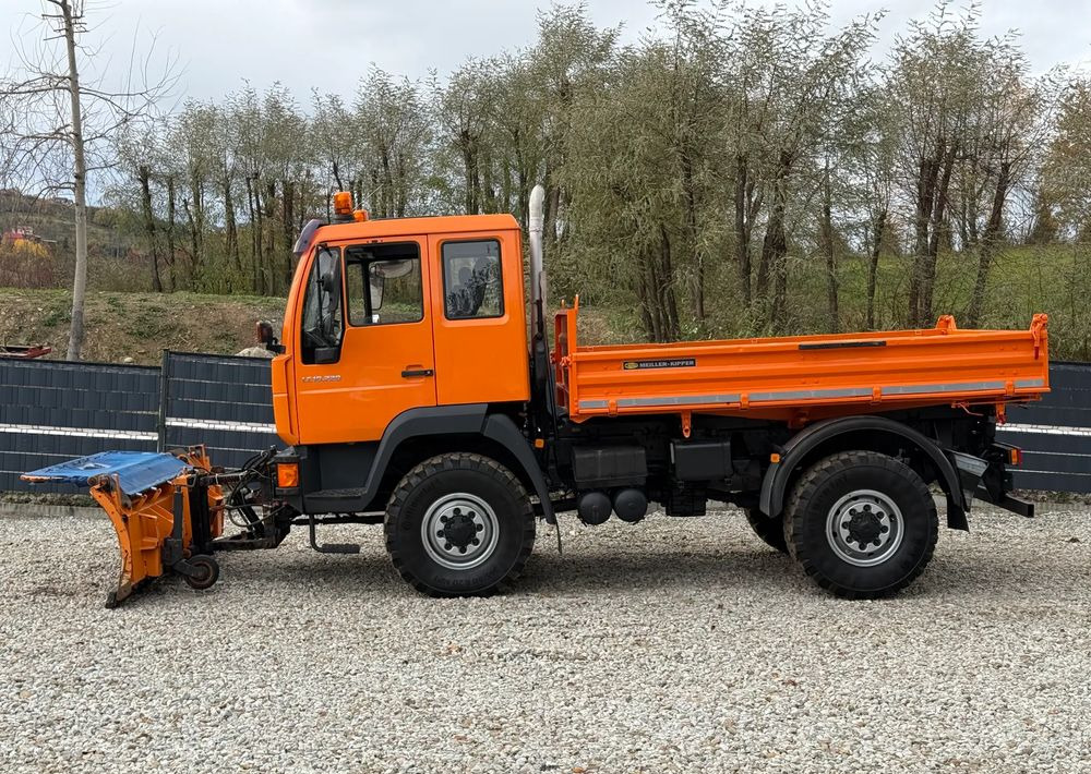 Tippbil lastbil MAN * MAN 10-220 * Pług * Kiper Wywrotka Meiller * 4x4 * Zimowe Utrzymanie * Unimog *: bild 8