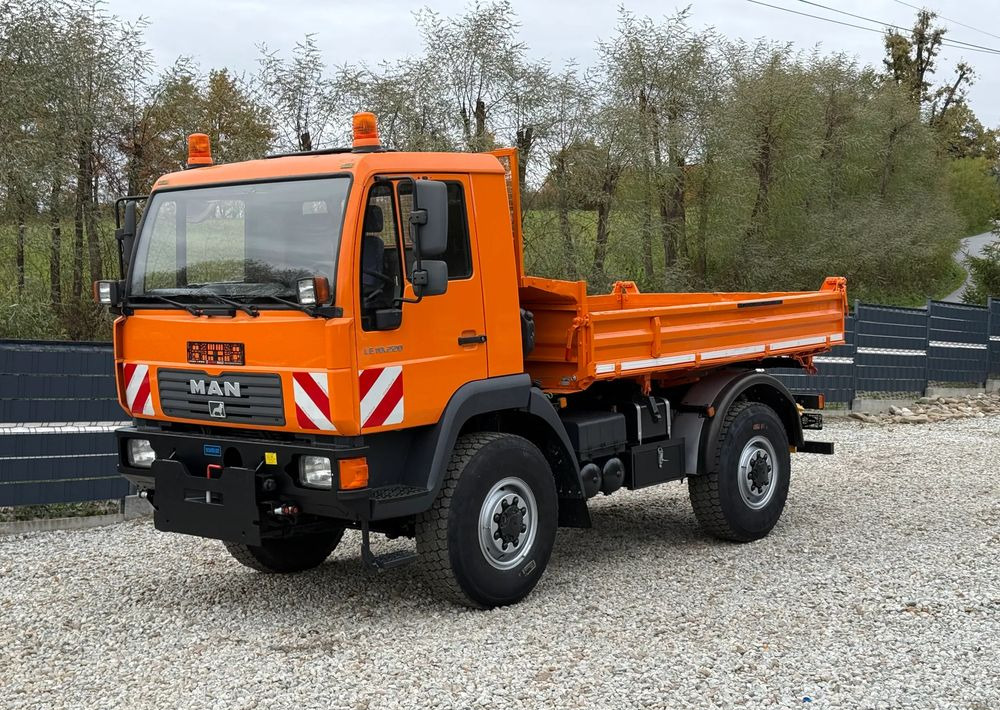MAN * MAN 10-220 * Wywrotka Kiper Meiller * 4x4 * Zimowe Utrzymanie * Unimog * - Tippbil lastbil: bild 2 MAN * MAN 10-220 * Wywrotka Kiper Meiller * 4x4 * Zimowe Utrzymanie * Unimog * - Tippbil lastbil: bild 2
