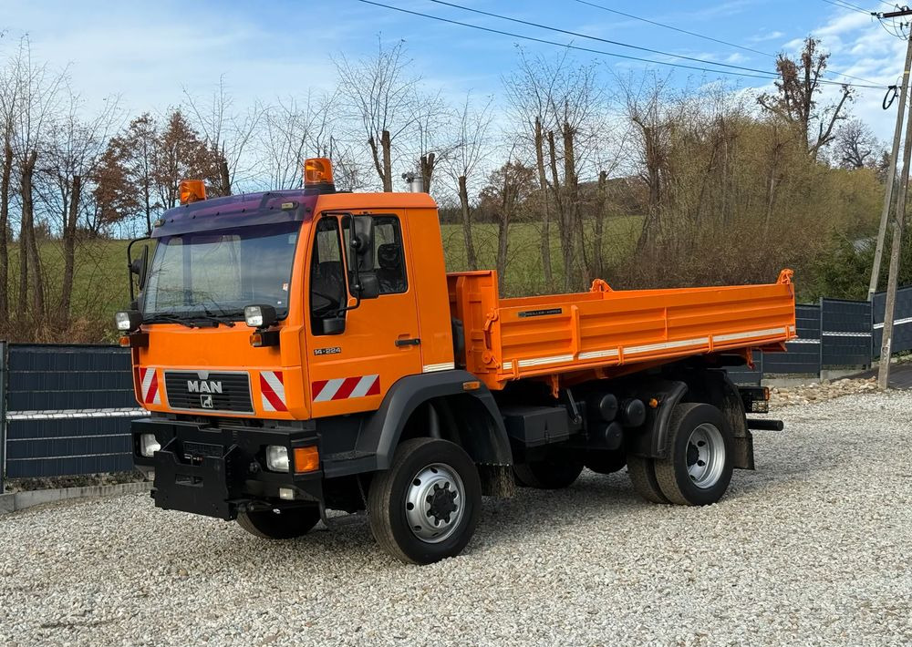 MAN * MAN 14-220 * Kiper Wywrotka Meiller * 4x4 * Zimowe Utrzymanie * Unimog * - Tippbil lastbil: bild 2 MAN * MAN 14-220 * Kiper Wywrotka Meiller * 4x4 * Zimowe Utrzymanie * Unimog * - Tippbil lastbil: bild 2