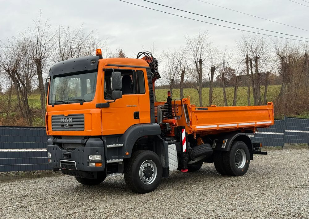 MAN * MAN 18 480 * KIPER WYWROTKA * 4x4 * HDS ATLAS 85* STAN BARDZO DOBRY * Sprowadzony - Tippbil lastbil: bild 2 MAN * MAN 18 480 * KIPER WYWROTKA * 4x4 * HDS ATLAS 85* STAN BARDZO DOBRY * Sprowadzony - Tippbil lastbil: bild 2