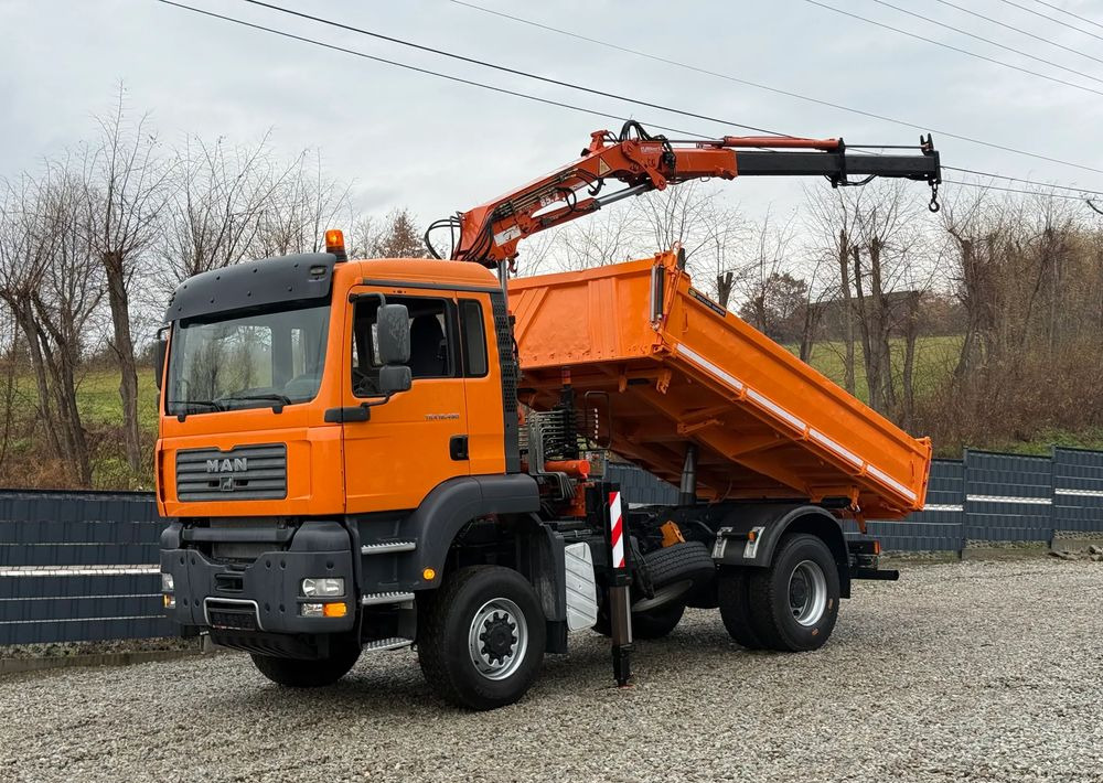 MAN * MAN 18 480 * KIPER WYWROTKA * 4x4 * HDS ATLAS 85* STAN BARDZO DOBRY * Sprowadzony - Tippbil lastbil: bild 1 MAN * MAN 18 480 * KIPER WYWROTKA * 4x4 * HDS ATLAS 85* STAN BARDZO DOBRY * Sprowadzony - Tippbil lastbil: bild 1