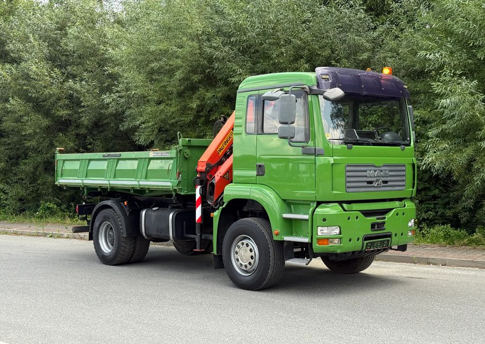 MAN * MAN TGA 18-360 * Kiper Wywrotka * 4x2 * Kran Palfinger PK 9501 Sprowadzony - Tippbil lastbil: bild 2 MAN * MAN TGA 18-360 * Kiper Wywrotka * 4x2 * Kran Palfinger PK 9501 Sprowadzony - Tippbil lastbil: bild 2