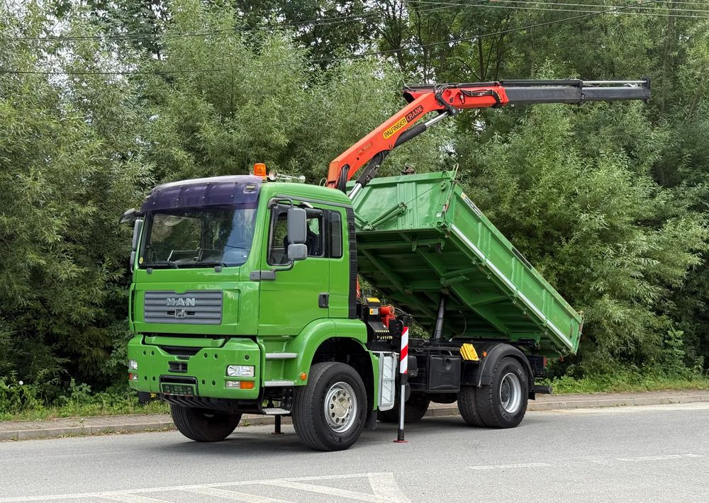 MAN * MAN TGA 18-360 * Kiper Wywrotka * 4x2 * Kran Palfinger PK 9501 Sprowadzony - Tippbil lastbil: bild 1 MAN * MAN TGA 18-360 * Kiper Wywrotka * 4x2 * Kran Palfinger PK 9501 Sprowadzony - Tippbil lastbil: bild 1