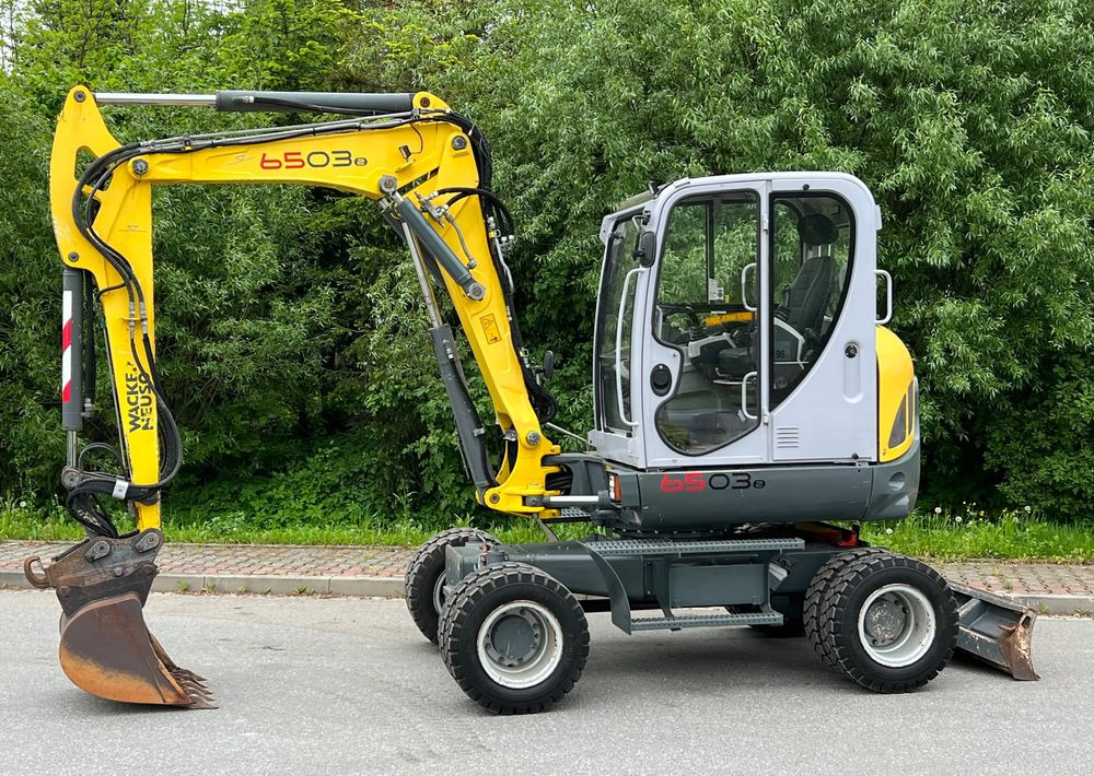 Grävmaskin på däck Wacker Neuson * Koparka Kołowa * Wacker Neuson  6503 * Bardzo Dobry Stan * Sprowadzona: bild 15