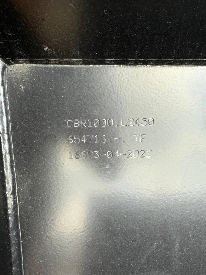 Manitou CBR 1000 2450mm 654716 - Skopa för Byggmaskiner: bild 4 Manitou CBR 1000 2450mm 654716 - Skopa för Byggmaskiner: bild 4