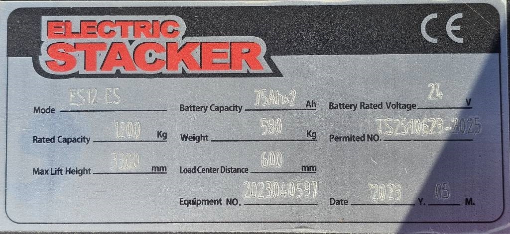 REDDOT ES12-ES 3300mm UNUSED - Staplare: bild 5 REDDOT ES12-ES 3300mm UNUSED - Staplare: bild 5
