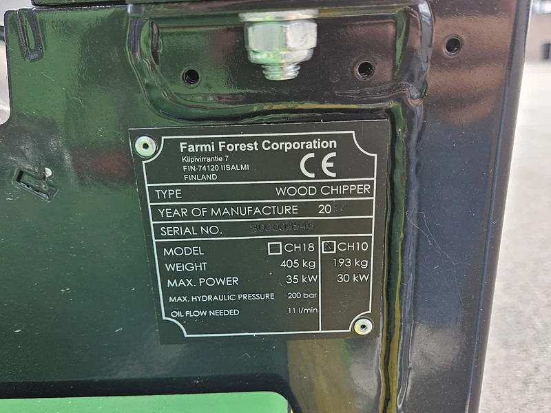 Tillbehör för Lantbruksmaskiner Avant CH100 Houtversnipperaar: bild 13