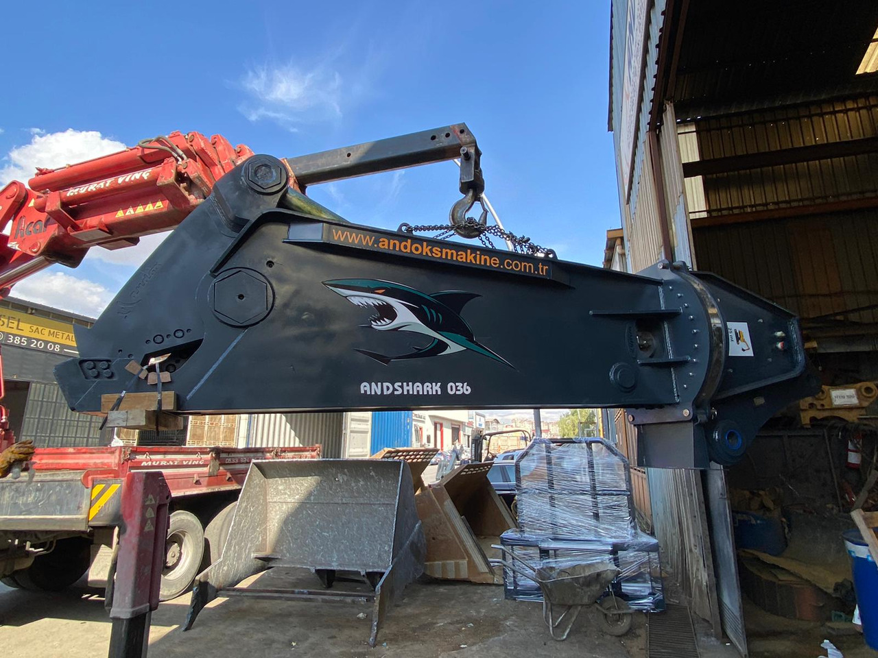 - Hydraulisk sax för Byggmaskiner: bild 1 - Hydraulisk sax för Byggmaskiner: bild 1