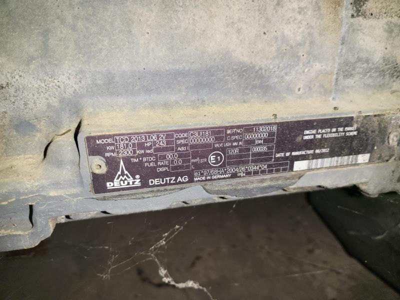Deutz TCD 2013 L06 2V 243 HP - Motor för Byggmaskiner: bild 4 Deutz TCD 2013 L06 2V 243 HP - Motor för Byggmaskiner: bild 4