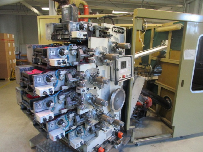 BECHERDRUCKMASCHINE POLYTYPE BDM65 - Förpackningsmaskin: bild 2 BECHERDRUCKMASCHINE POLYTYPE BDM65 - Förpackningsmaskin: bild 2