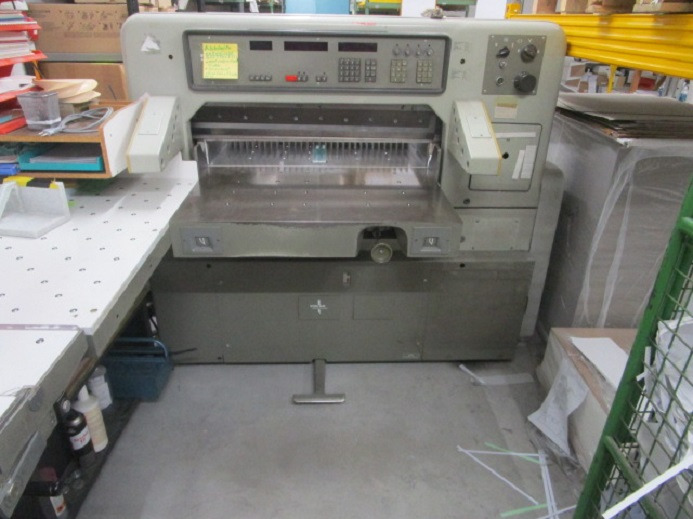 POLAR 92 EMC - Pappersskärmaskin: bild 1 POLAR 92 EMC - Pappersskärmaskin: bild 1