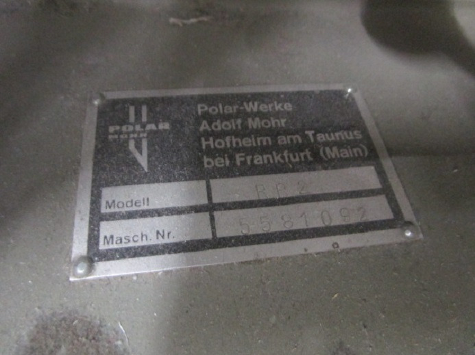 RÜTTLER POLAR RB2 - Tryckmaskin: bild 4 RÜTTLER POLAR RB2 - Tryckmaskin: bild 4