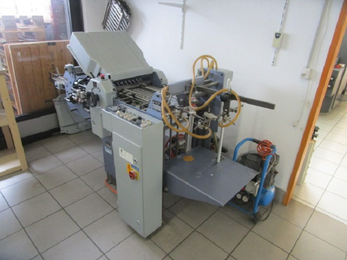 STAHL T36-4 / KB-F (BEIPACKZETTEL FÜR MEDIKAMENTE) - Vikmaskin: bild 2 STAHL T36-4 / KB-F (BEIPACKZETTEL FÜR MEDIKAMENTE) - Vikmaskin: bild 2