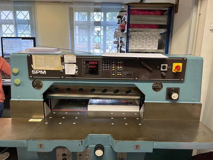 WOHLENBERG 76 - Pappersskärmaskin: bild 2 WOHLENBERG 76 - Pappersskärmaskin: bild 2