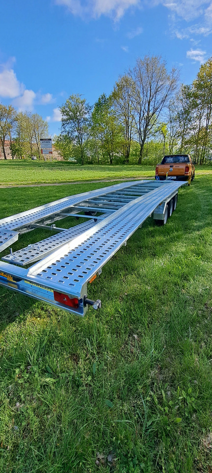 LAWETA Z NAJAZDAMI NA 2 AUTA 8,5x2M DMC 3500, 3 OSIE / CAR TRANSPORTER WITH RAMPS FOR 2 CARS 8.5x2M DMC 3500, 3 AXLES - Biltransportsläp: bild 4 LAWETA Z NAJAZDAMI NA 2 AUTA 8,5x2M DMC 3500, 3 OSIE / CAR TRANSPORTER WITH RAMPS FOR 2 CARS 8.5x2M DMC 3500, 3 AXLES - Biltransportsläp: bild 4
