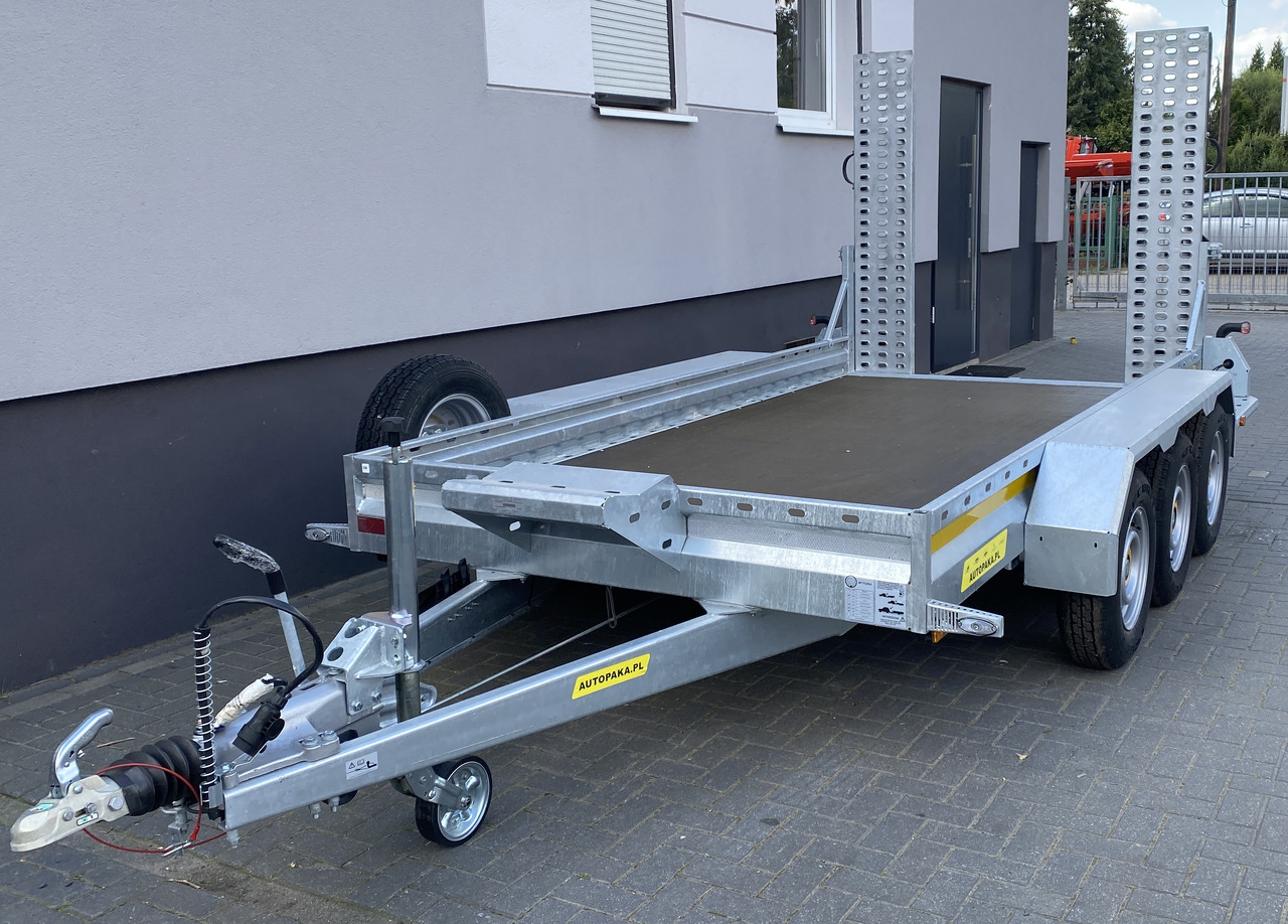 PRZYCZEPA LAWETA DO MINIKOPARKI KOPARKI 3 OSIE / MINI EXCAVATOR TRANSPORTER TRAILER 3 AXLES - Maskinsläp: bild 5 PRZYCZEPA LAWETA DO MINIKOPARKI KOPARKI 3 OSIE / MINI EXCAVATOR TRANSPORTER TRAILER 3 AXLES - Maskinsläp: bild 5