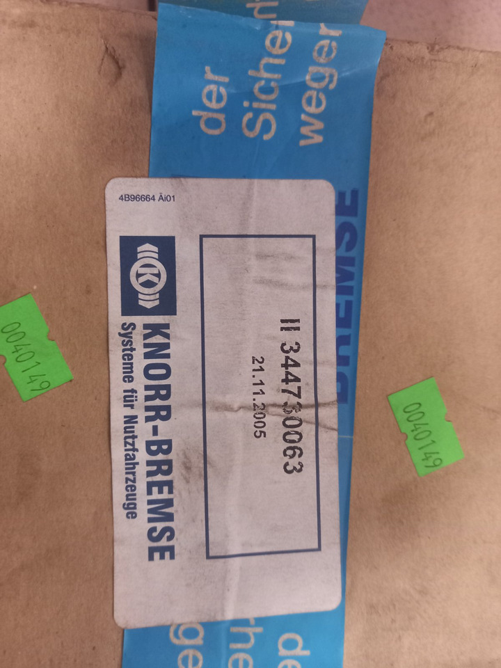 KNORR-BREMSE - Bromsdelar: bild 2 KNORR-BREMSE - Bromsdelar: bild 2