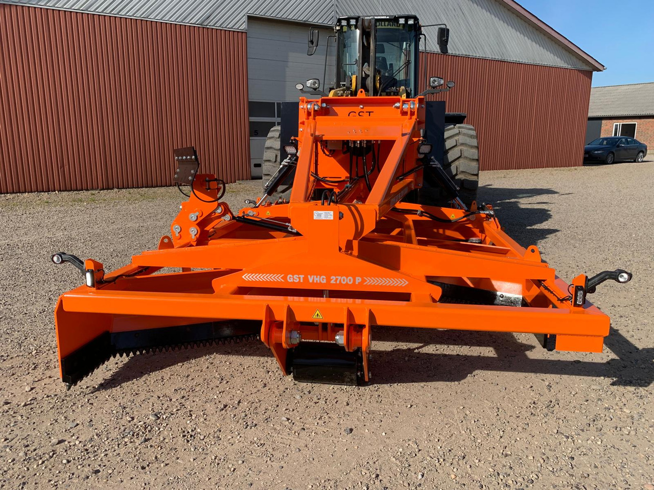 GST VHG 2700P Grader Attachment Wheel loader Grader gravel road - Väghyvel: bild 3 GST VHG 2700P Grader Attachment Wheel loader Grader gravel road - Väghyvel: bild 3